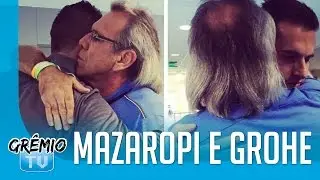 Encontro emocionante de Mazaropi e Marcelo Grohe ap&oacute;s classifica&ccedil;&atilde;o l Gr&ecirc;mioTV