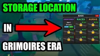 Grimoire Storage Location In Grimoires Era (Roblox)