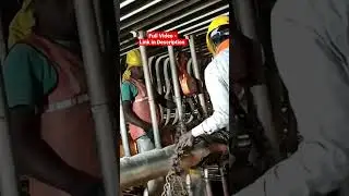 Thermal Power Plant maintenance work #shorts