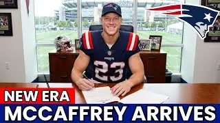 NEW ENGLAND STRIKES: PATRIOTS land CHRISTIAN MCCAFFREY for MAYE | Patriots News