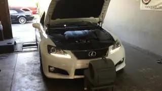 2013 Lexus ISF Dyno Pull With K&N Typhoon Intake