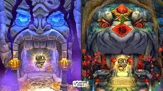 Temple Run 2: [HALLOWEEN SPOOKY RIDGE Map!] Vs [LOST JUNGLE - LANTERN FESTIVAL Map!]