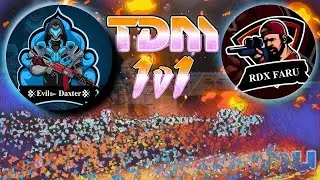 Evil Daxter VS  RDX Faru ll Alll Guns Challenge Freindly Match ll Tdm match Pubg Mobile