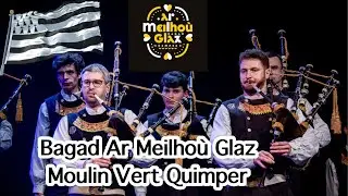 [4k] BAGAD Ar Meilhoù Glaz Moulin vert 2024 Celtic musique Cornemuse bombard