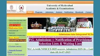 #cuetpg2025  admission doubt #universityofhyderabad #cucetpg #uoh #uohdiaries