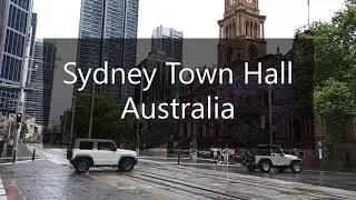 Sydney Town Hall, One of The Busiest Places at Sydney Before The Pandemic, Australia