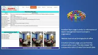 3 Min Demo of Website for Coaching Classes by Glow Wisdom