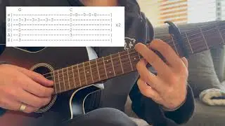 A Simple Chord Melody for 