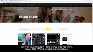 Hướng dẫn mua kh&oacute;a học online tại www.efilmvn.com