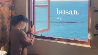 busan travel vlog | Best ocean view cafe & city pop ramen🍜🌊 | Korea travel 2022