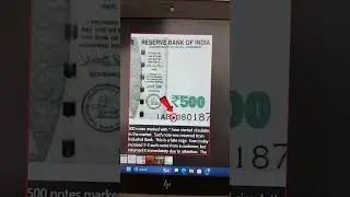 #Fake note has come in India , so please Take care of it