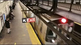 NYC Subway Express (A) Train @ 181 Street