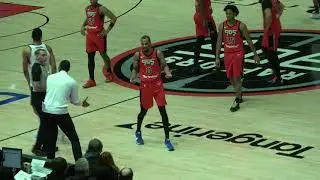 AJ Lawson Raptors 905 isolation camera Dec 30 vs Knicks