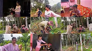 Finally bajjei dethdh and🥳/eni spl dade😋/bajjei yeth apundu?/tulu village life simple vlog😍🥰
