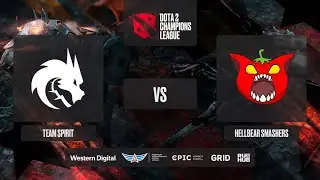 Team Spirit vs Hellbear Smashers, D2CL 2021 Season 2, bo3, game 1 [Lazar' & Jam]