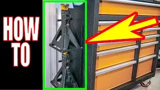 Where Do You Store your Jack Stands? We Build Jack Stand Stands [HOW TO]