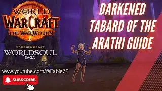 Item: Darkened Tabard of the Arathi Guide