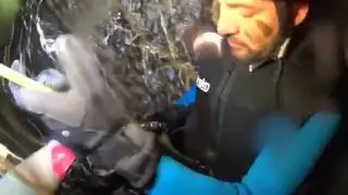 David Bisbal en La cueva de Valporquero en Leon