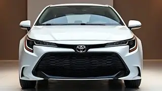 The 2025 Toyota Corolla Sedan: Bold Design, Unmatched Efficiency