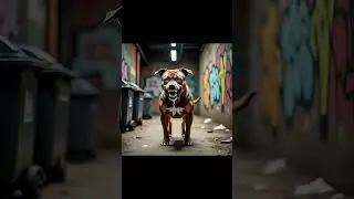 😱 Loud Angry Aggressive Pitbull Guard Dog🚨#shorts #animalsounds #guarddog