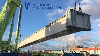 Installation of Olskroken bridge