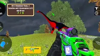  Wild Animal Hunter 3D - Dinosaur Hunter Game - New Android Gameplay #viral