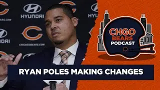 Ryan Poles begins making changes to Chicago Bears&rsquo; front office | CHGO Bears Live Show