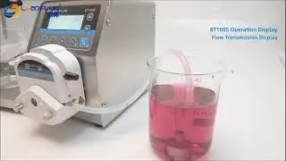 Basic Variable-Speed Peristaltic Pump BT100S with YZ15 pump head