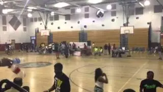 Taj performs #MLK high school basketball tournament @iamtherealtaj