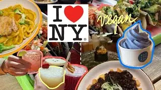 What I ate in a week in NYC // (all vegan!) ethiopian food, vegan omakase, matcha, and ice cream