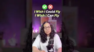 I Wish + Can or Could? Can vs Could | Learn Real English with Ananya | English Grammar Tips