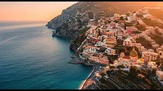 Relaxing Evening by the Amalfi Coast – Smooth Jazz & Ocean Views 🌊