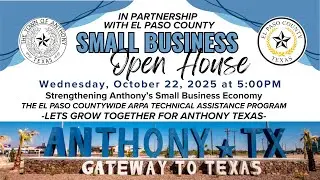 Small Business Open House - Wed, Oct 22, 2025 at 5:00 PM