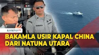 Momen Bakamla Usir Kapal China dari Natuna Utara