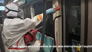 #1 Rev&ecirc;tement anti-microbien longue dur&eacute;e - Tramways KEOLIS Besan&ccedil;on