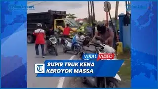 Detik-detik Supir Truk Kena Keroyok Massa Setelah Tabrak Lari