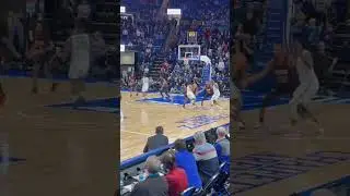 Final 12 seconds of SIUE vs SLU men&rsquo;s basketball game.  Could have went either way.