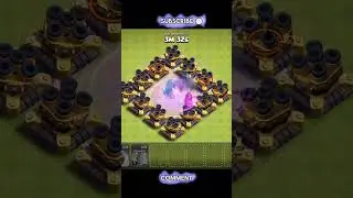 Rage Spell Clone Spell Troops VS Multi Motor #shorts #coc