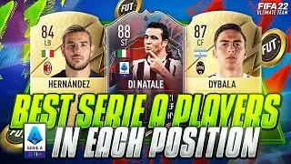 FIFA 22 | BEST AND OVERPOWERED SERIE A PLAYERS IN EACH POSITION!🔥| EPL/PL CHEAP + EXPENSIVE✅ FUT 22