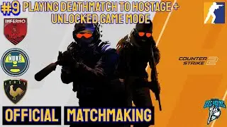 CS2 - Official Matchmaking Full Gameplay Hostage Group & Deathmatch (Game Mode Unlocked) #9