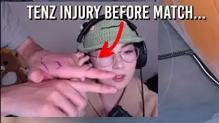 Sen Tenz Shows His Hand Injury To Kyedae On Stream