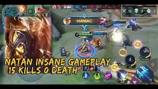 Natan Gameplay 2021, New Hero Natan The Spacetime Walker, Natan Tutorial Build and Emblem