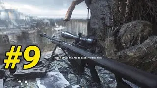 D&ugrave;ng S&uacute;ng Barrett M82 (3z) Bắn Hạ T&ecirc;n Tr&ugrave;m Khủng Bố Ở Chernobyl - CALL OF DUTY 4 REMASTERED -Tập 9