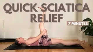 Quick Sciatica Relief Stretch | 7-Minutes | No-Talking, Follow-Along Routine