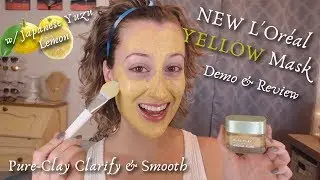 НОВИНКА 🍋ЖЕЛТАЯ Маска L'Or&eacute;al Pure-Clay! 🌝 | Уточнить и разгладить