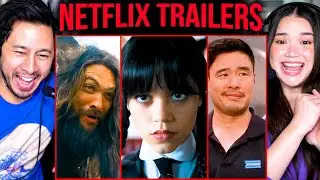 Wednesday, Slumberland, Blockbuster & The Wonder TRAILER REACTIONS! | Netflix