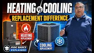 Heating vs. Cooling System Replacement: What&rsquo;s the Difference? | HVAC Basics Explained