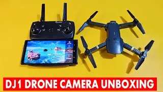 DJ1 Drone Camera Unboxing & Flight Test | 4K Dual Camera Drone Review | Best Budget Drone 2025