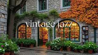 RELAXING JAZZ STREET CAFE | COZY EUROPEAN OUTDOOR VIBE 🇪🇺☕