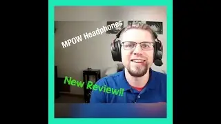 MPOW Wireless Gaming Headset.  REVIEW TIME!!!